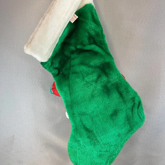 VINTAGE Smithy 3D plush‎ Santa stocking - Picture 2 of 8